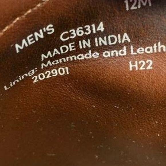 Men\'s 12 COLE HAAN American Classics Kiltie Chukka Brown Leather Boots  EUC main image 5